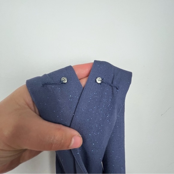 R & M Richards Sleeveless Square Neckline Dress Sparkly Stretchy Women’s Size 16 - Picture 10 of 13